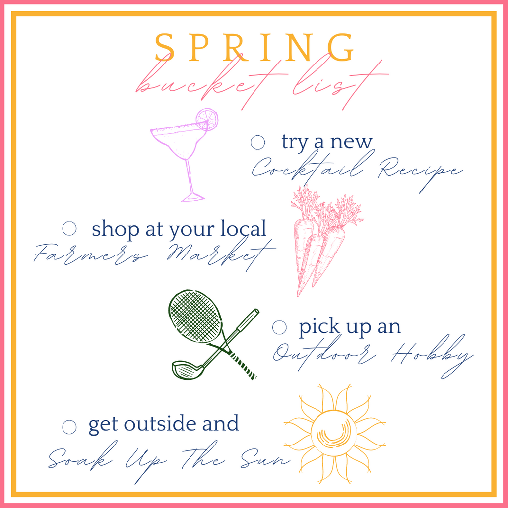 Spring Bucket List