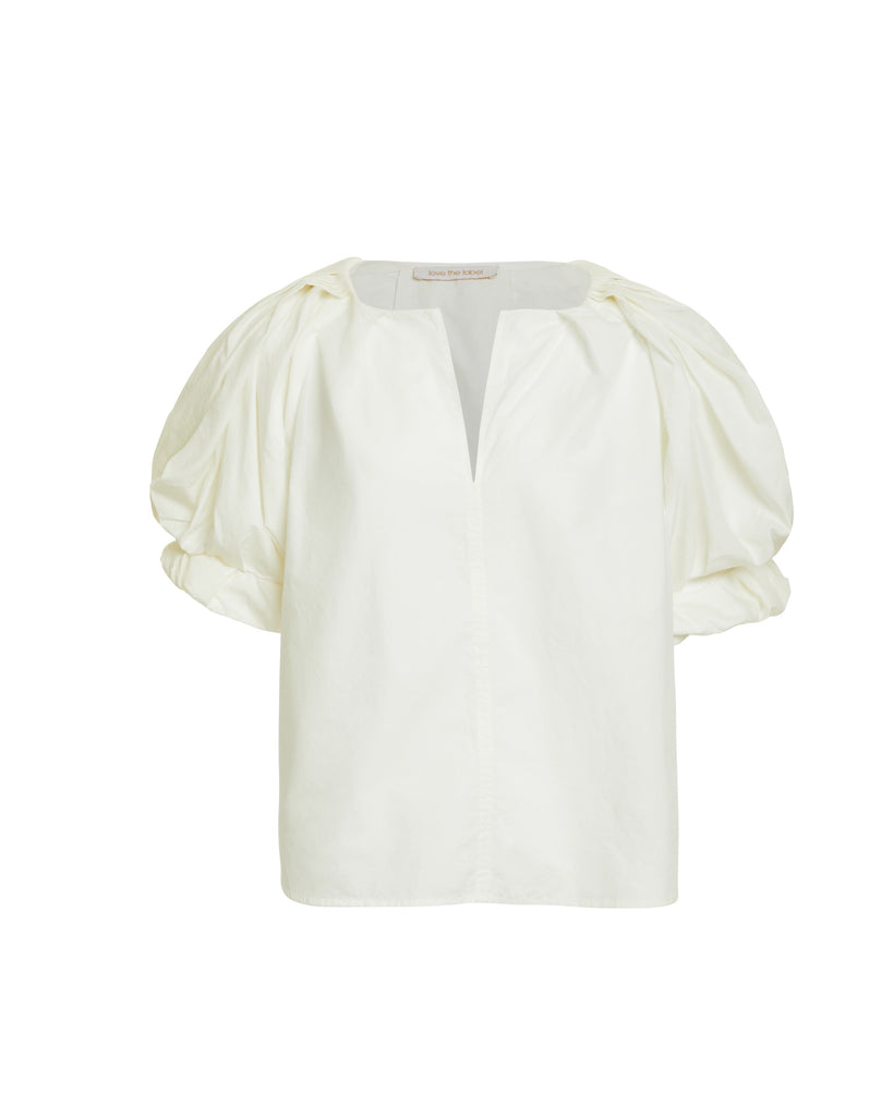 Love the Label Bianca Top in White