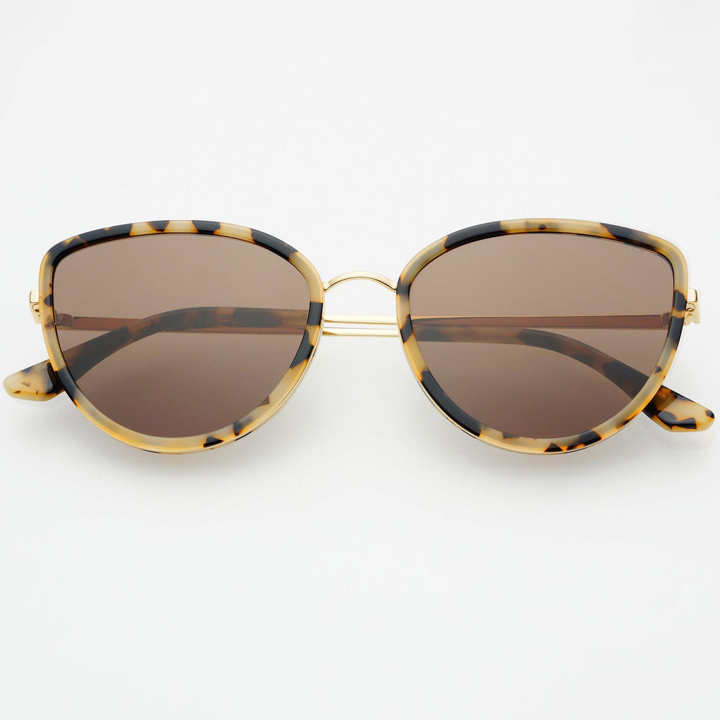 Luna Sunglasses in Milky Tortoise
