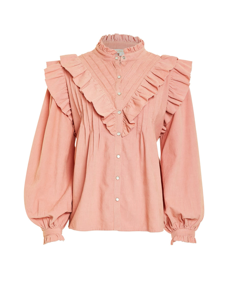 Love the Label Arlo Top in Dusty Pink
