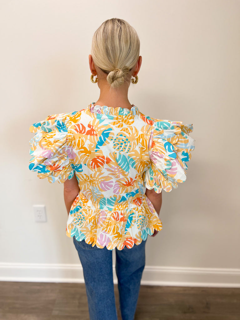 Marie by Victoria Dunn Percy Blouse in Naples