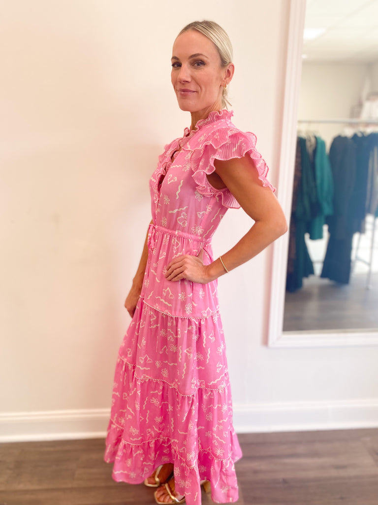 CeliaB Aruna Dress in Pink