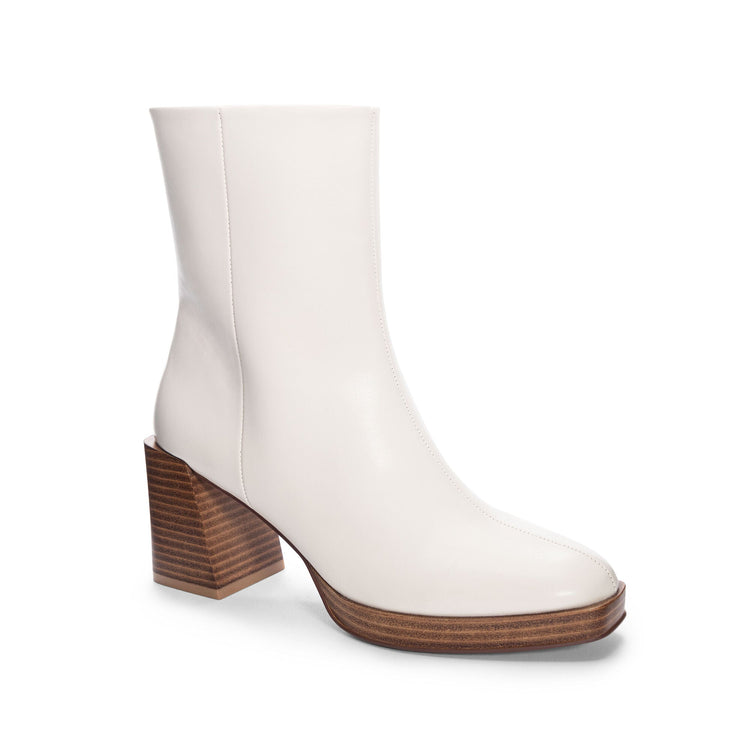 Chinese Laundry Danica Smooth Bootie in Cream