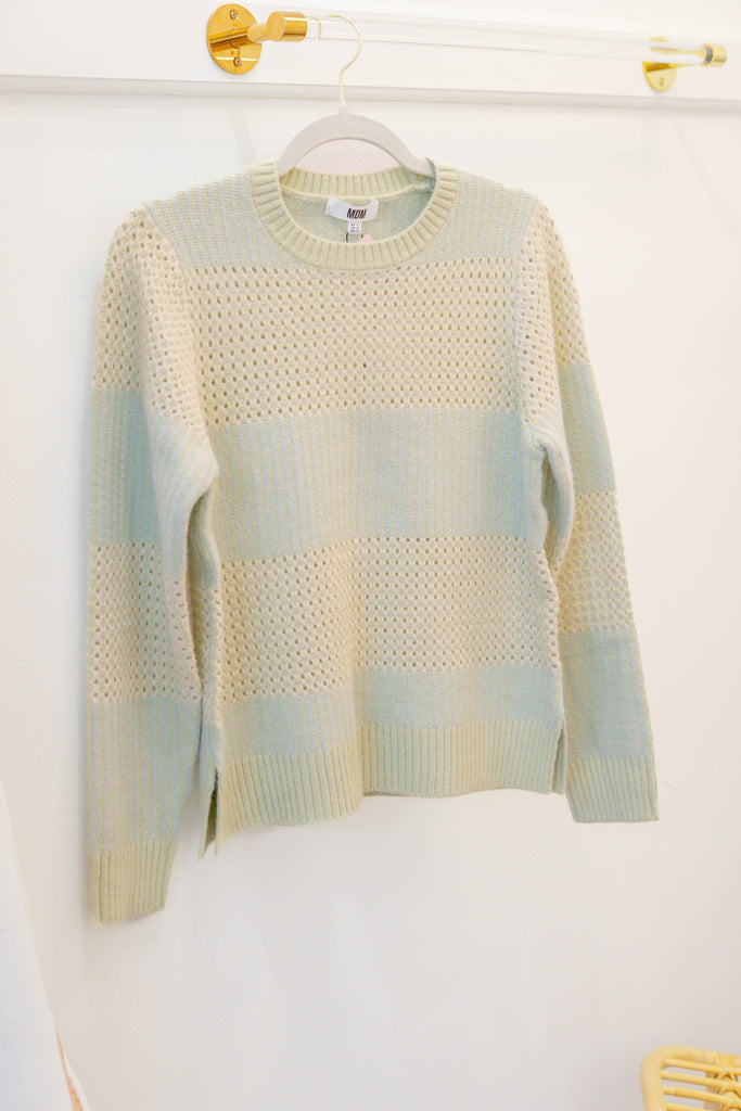 Knitted Sweater in Hemlock