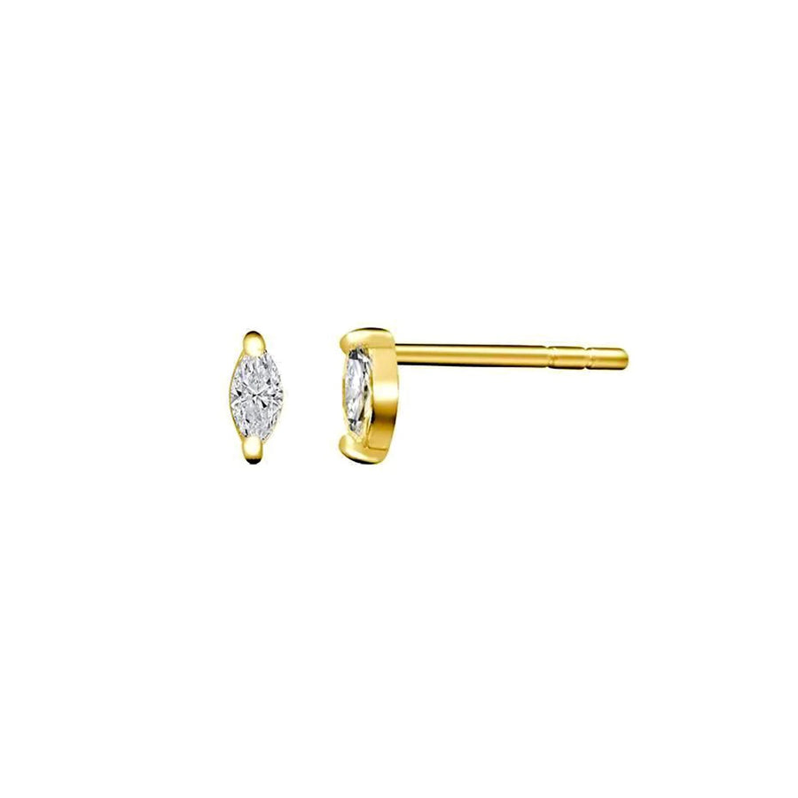 Marquise Crystal Studs