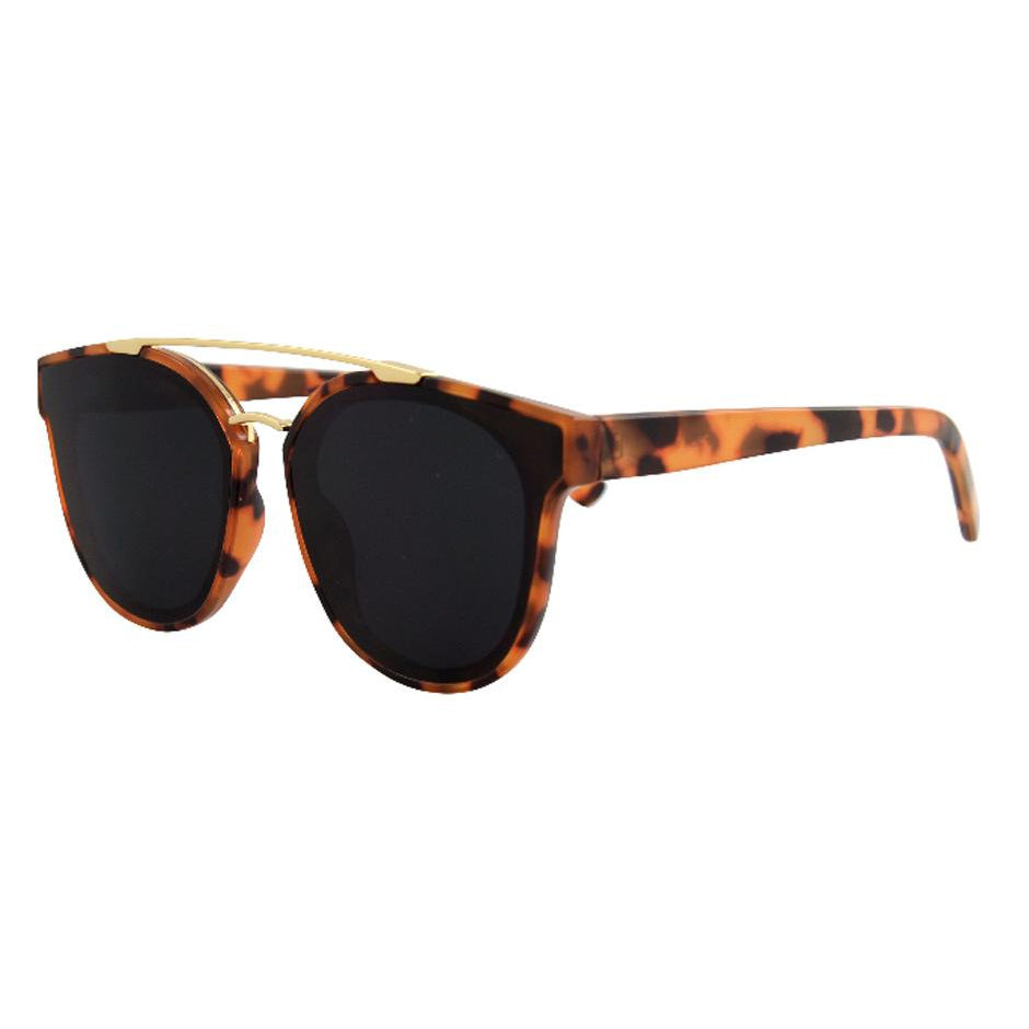 Topanga Sunglasses in Honey Tort with Smoke Polarized Lens