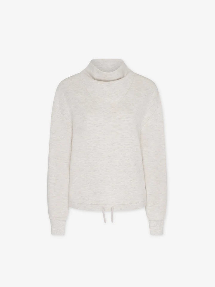 Varley Betsy Sweat in Ivory Marl