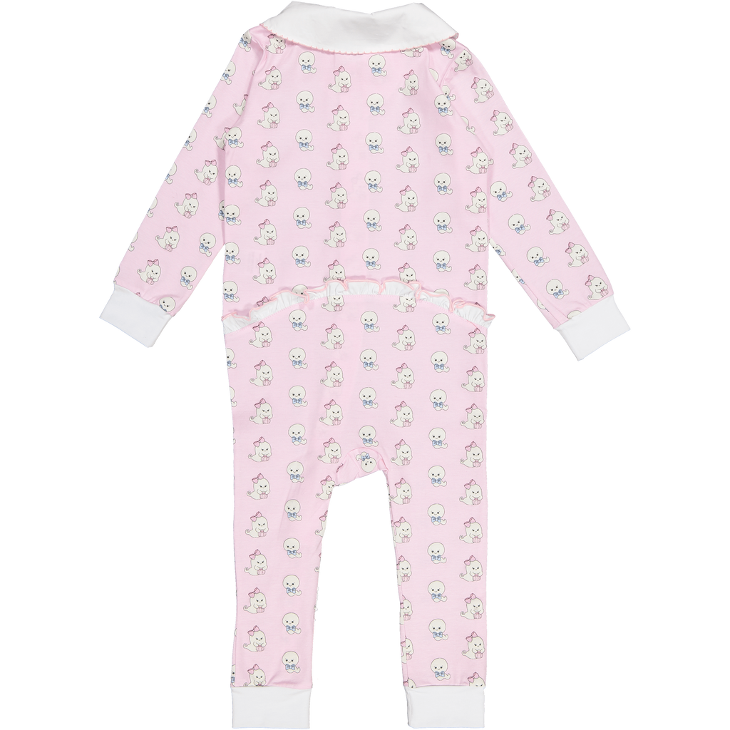 Minette Boutique: Sal & Pimenta Preorder Glowing Ghosts Glow in the Dark Baby Girl Pajamas