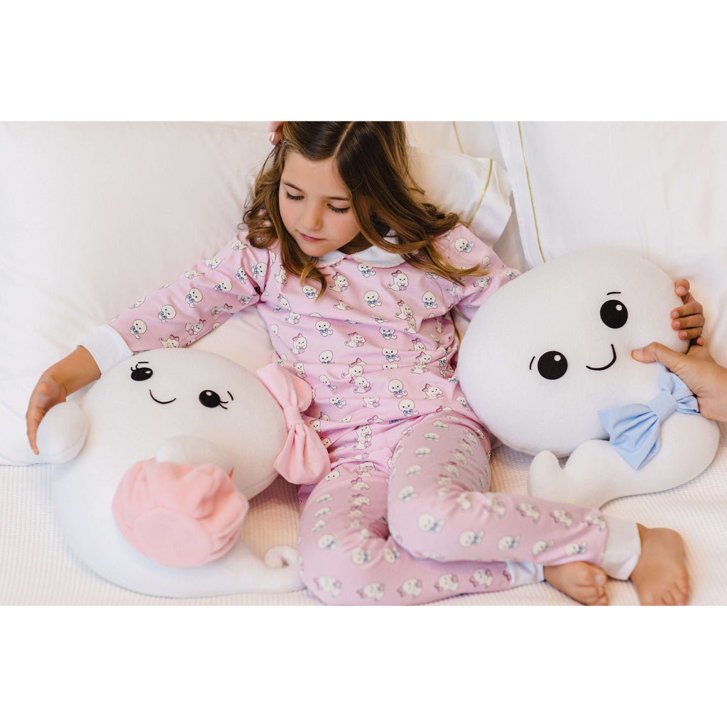 Minette Boutique: Sal & Pimenta Preorder Glowing Ghosts Glow in the Dark Girl Pajama Set